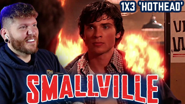 First time watching SMALLVILLE 1x3 'HOTHEAD' REACTION