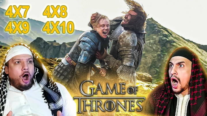 GAME OF THRONES 4x7 & 4x8 & 4x9 4x10 Reaction! | First Time Watch| Arab Muslim Brothers Reaction