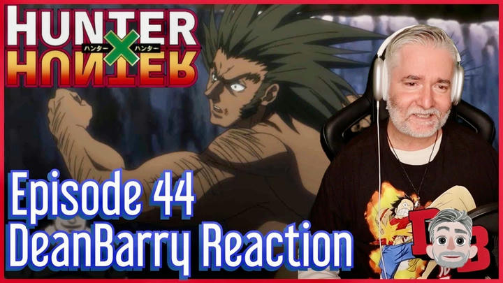 Hunter x Hunter - Episode 44 "Build Up x To A x Fierce Battle" REACTION
