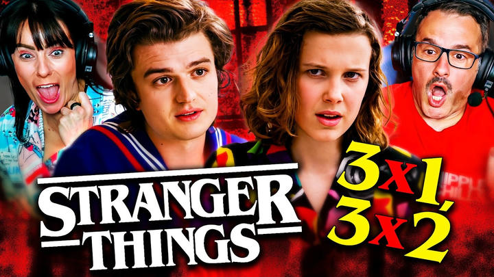 STRANGER THINGS Season 3, Episode 1 & 2 REACTION!! Netflix | Millie Bobby Brown | David Harbour