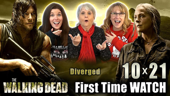 THE WALKING DEAD 10x21 "Diverged" FAMILY REACTION!!