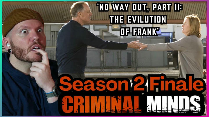 First time watching CRIMINAL MINDS 2x23 'No Way Out, Part II: The Evilution of Frank' REACTION