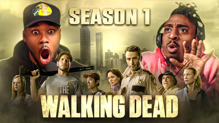 We’re Finally Watching **THE WALKING DEAD** SEASON 1 And it's CRAZY!!! (FULL SEASON BINGE)