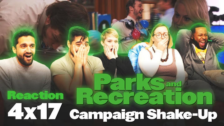 Parks and Recreation - 4x17 Campaign Shake-Up - Group Reaction