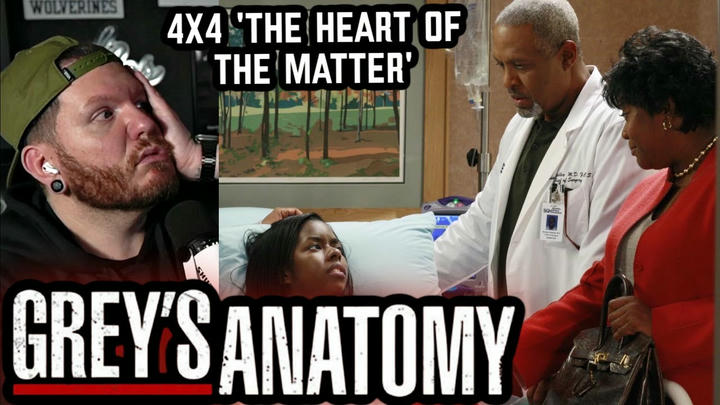 First time watching Grey's Anatomy REACTION 4x4 'The Heart of the Matter'