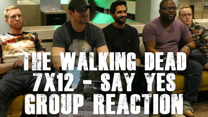The Walking Dead - 7x12 Say Yes - Group Reaction