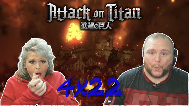 ATTACK ON TITAN 4x22 REACTION | Thaw