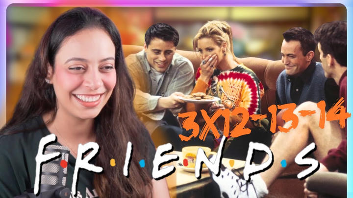 FRIENDS (1994) Season 3 Episodes 3x12-13-14 First time watching |Reaction