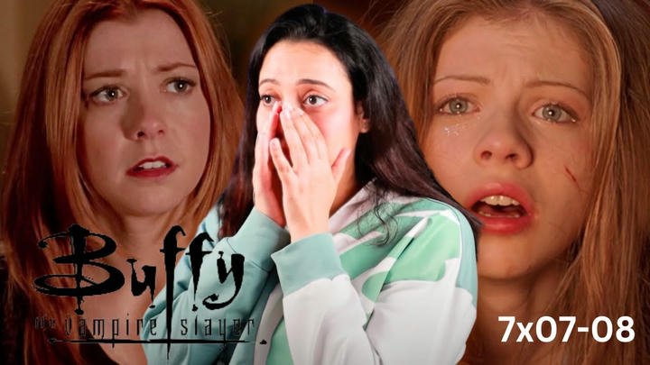 Buffy The Vampire Slayer S07E07/ 8 ''Conversations with Dead People/ Sleeper'' REACTION/COMMENTARY