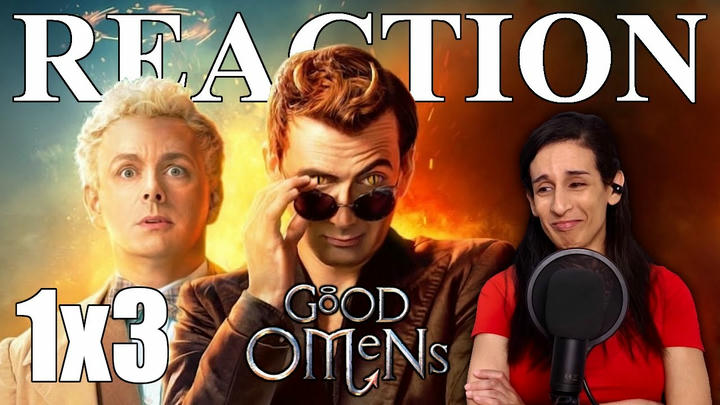 Good Omens 1x3 Hard Times REACTION | Crowley and Aziraphale Need to Elope!