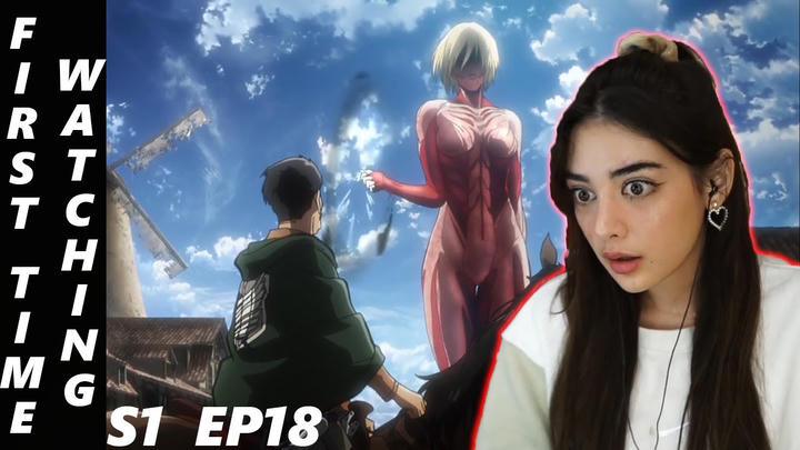 SHE'S AFTER EREN !! // Attack On Titan Reaction S1 Ep18