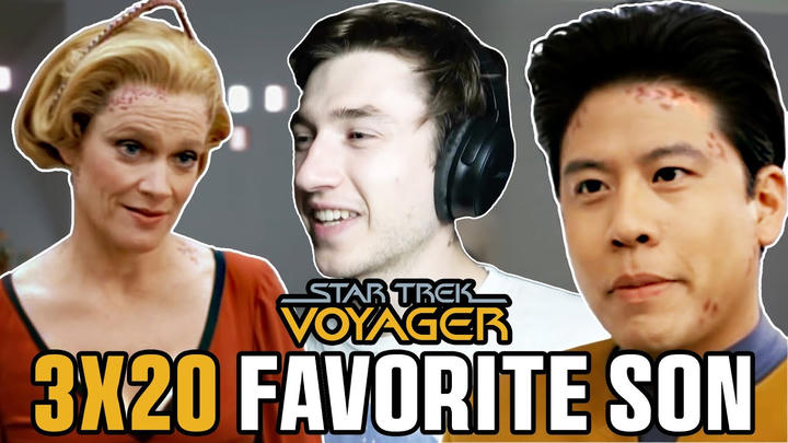 STAR TREK VOYAGER - 3X20 - “Favorite Son” FIRST TIME WATCHING REACTION