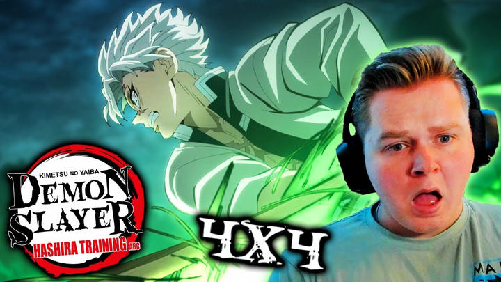 HASHIRA 2v1?! Demon Slayer 4x4 REACTION - "To Bring A Smile to One's Face"