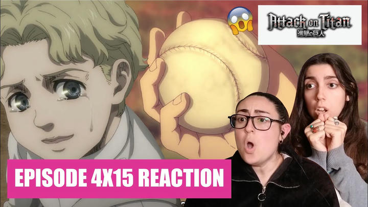 ATTACK ON TITAN Reaction 4x15 - "SOLE SALVATION"