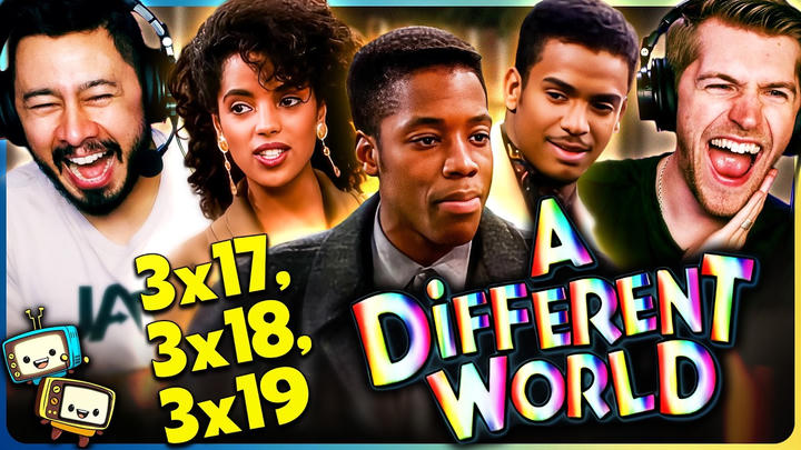 A DIFFERENT WORLD 3x17, 3x18, & 3x19 Reaction! | Jasmine Guy, Kadeem Hardison, w/ Jaby Koay