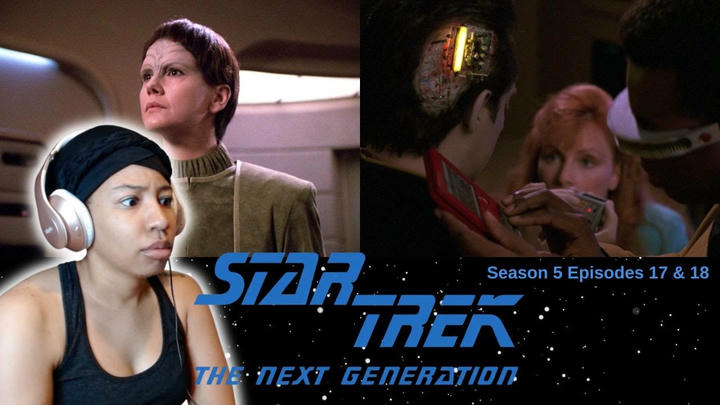 Star Trek: The Next Generation S5 Eps 5x17-18 "The Outcast" & "Cause and Effect" | Reaction Video