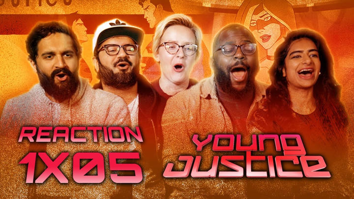 Young Justice - 1x5 - Schooled - Group Reaction