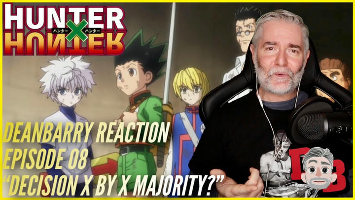 Hunter x Hunter (Exam Arc) Episode 08 "Decision x By x Majority?" REACTION