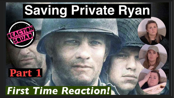 Saving Private Ryan | FIRST TIME REACTION! | Part 1