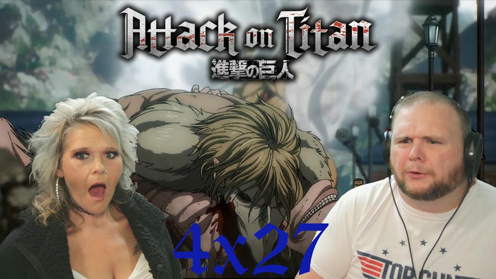 ATTACK ON TITAN 4x27 REACTION | Retrospective