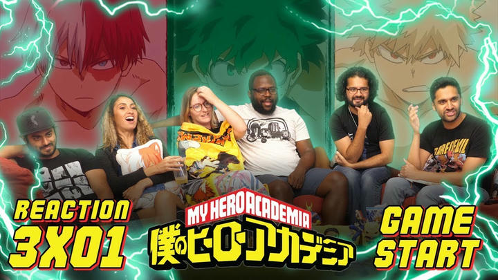 My Hero Academia - 3x1 Game Start - Group Reaction