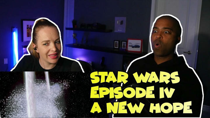 My Wife's First Time Watching Star Wars A New Hope Episode 4 (Jane and JVs REACTION 🔥)
