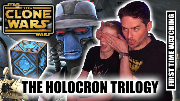 Star Wars - The Clone Wars (Holocron Trilogy) LEWIS FIRST TIME WATCHING REACTION!