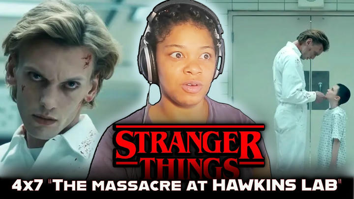 Stranger Things  Season 4, Episode 7 The Massacre at Hawkins Lab REACTION!!!