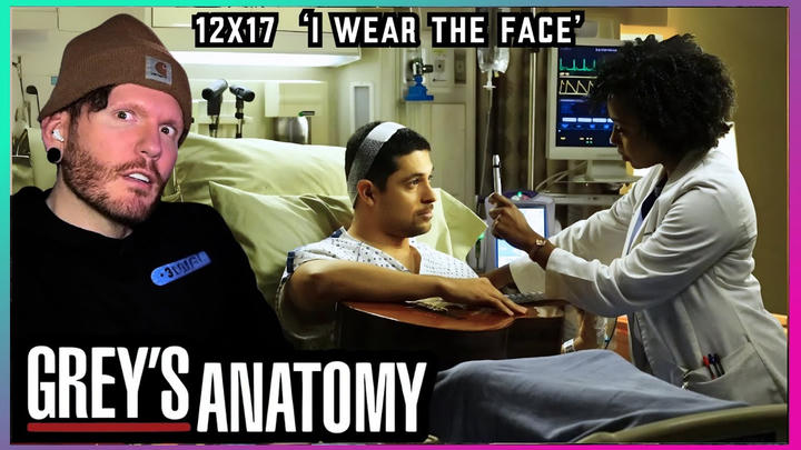 FIRST TIME WATCHING Grey's Anatomy REACTION 12x17 'I Wear the Face'
