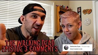 Rick and Daryl beef coming? The Walking Dead Season 8 Episode 3 comments reaction