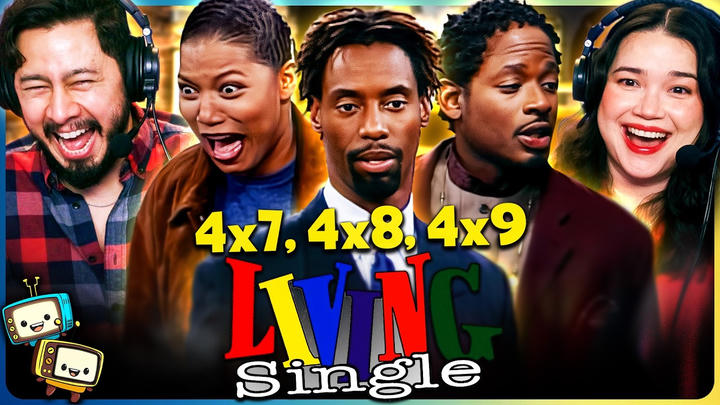 LIVING SINGLE (1996) 4x7, 4x8 & 4x9 REACTION! | First Time Watch | Queen Latifah