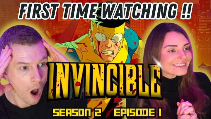 we have missed * INVINCIBLE *so MUCH! Season 2 episode 1 REACTION!