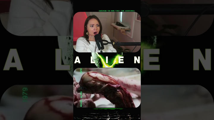 First time watching ALIEN (1979) | Chestburster Scene Reaction 🙀😭
