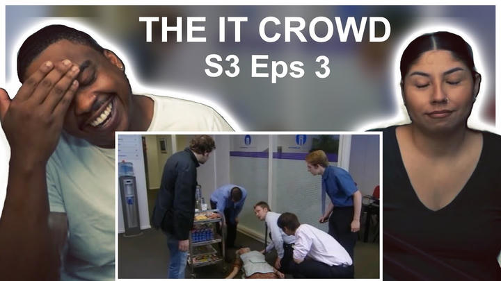AMERICANS REACT TO The It Crowd S3 E3 TRAMPS LIKE US