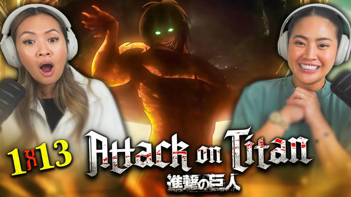 A WIN AGAINST TITANS 😤 Attack on Titan Season 1 Episode 13 | Reaction & Review