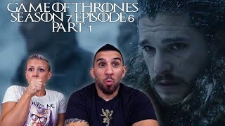 Game of Thrones Season 7 Episode 6 'Beyond the Wall' Part 1 REACTION!!