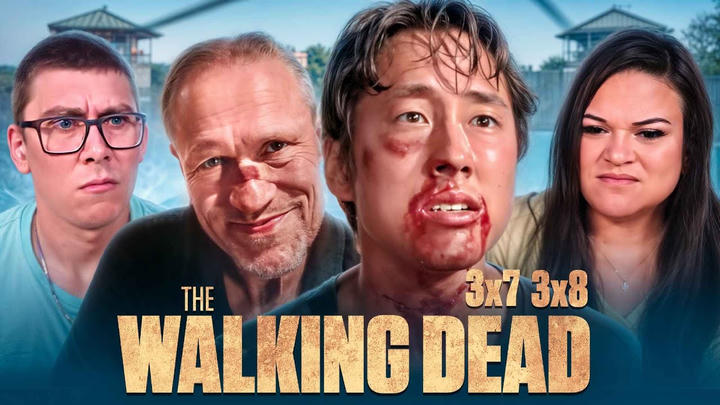 The Walking Dead 3x7 & 3x8 Reaction | MIDSEASON FINALE |First Time Watching|