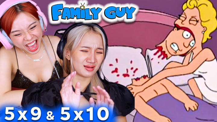 Asian Girls React | Family Guy Season 5 | Ep  9 & 10 (Family Guy Reaction)