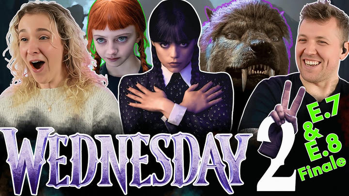 Wednesday Season 2 Ep 7–8 Reaction | Finale Shocks & Intriguing Ending! | First Time Watching