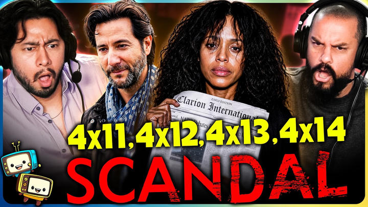 SCANDAL 4x11, 4x12, 4x13, 4x14 Reaction! | Kerry Washington | Shonda Rhimes