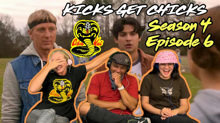 COBRA KAI 4x06 - Kicks Get Chicks | Reaction!