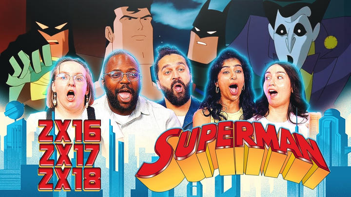 WORLD'S FINEST | Superman: The Animated Series 2x16+17+18 | Normies Group Reaction
