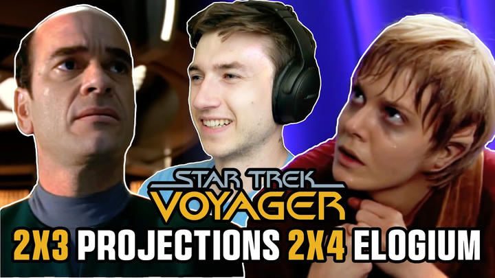 STAR TREK VOYAGER 2x3/2x4 “Projections” and “Elogium” FIRST TIME WATCHING REACTION!