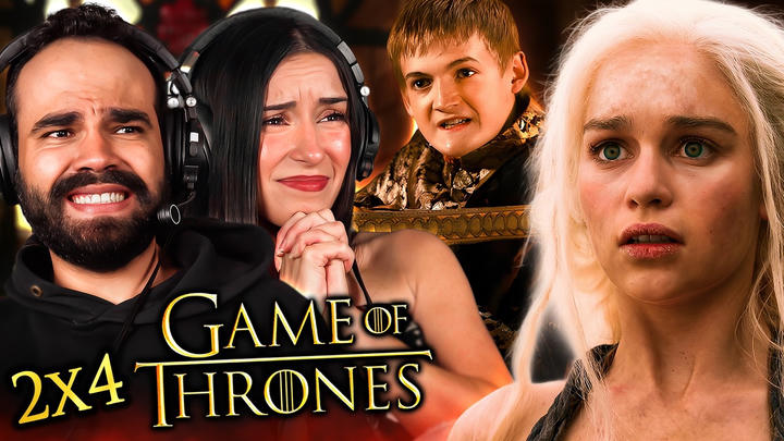 GAME OF THRONES REACTION - JOFFREY IS A MONSTER - S2E4 'Garden of Bones'