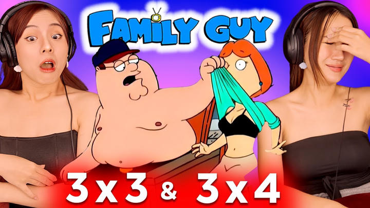 Asian Girls React | Family Guy Season 3 | Ep 3 & 4 (Family Guy Reaction)