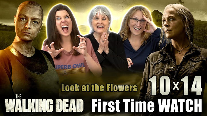 LOOK AT THE FLOWERS!! The Walking Dead 10x14 REACTION!!