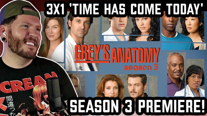 Time to kick off SEASON 3! | Grey's Anatomy REACTION 3x1 'Time Has Come Today'