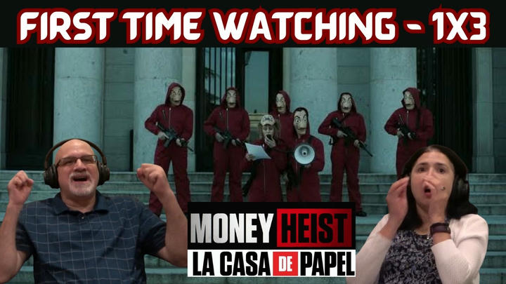 LA CASA DE PAPEL / MONEY HEIST 1X3  (FIRST TIME REACTION) Misfire / El espectáculo de la vida