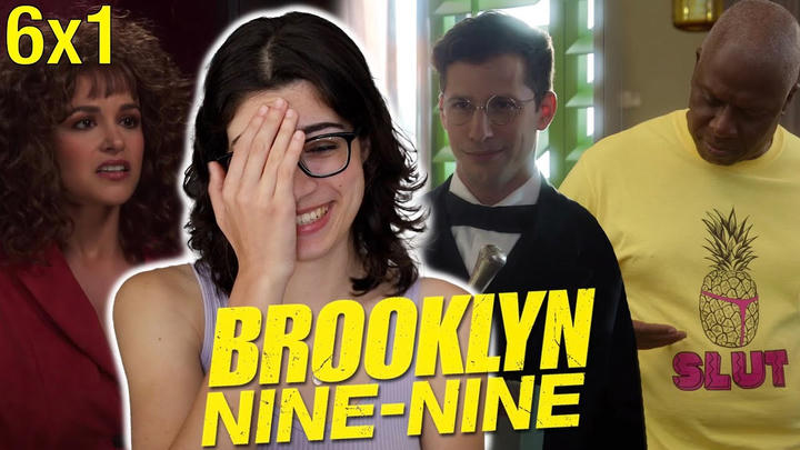 PERALTIAGO HONEYMOON w Holt! Brooklyn Nine-Nine 6x1 Reaction (SEASON 6 PREMIERE)