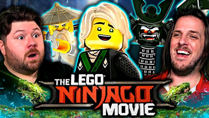 First Time Reaction to **THE LEGO NINJAGO MOVIE**